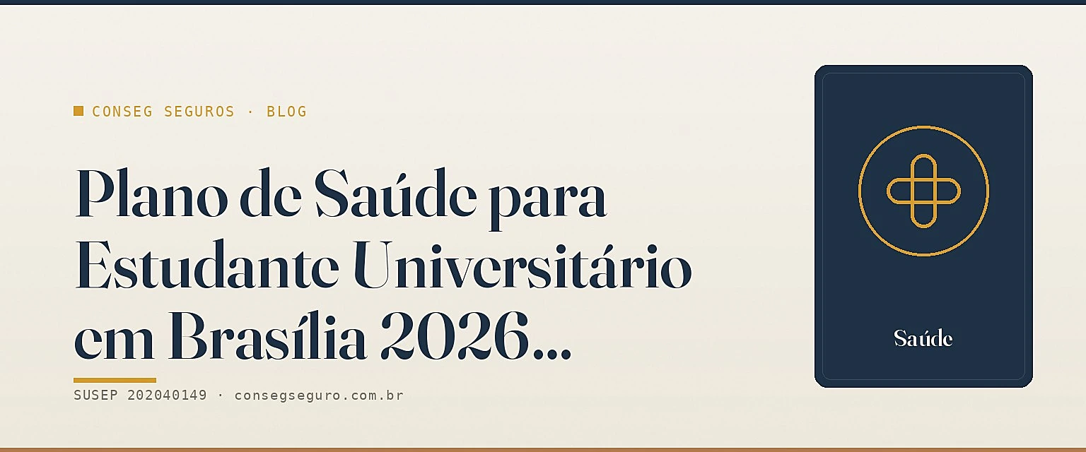 Plano de Saúde para Estudante Universitário em Brasília 2026: Guia Completo — guia ilustrado