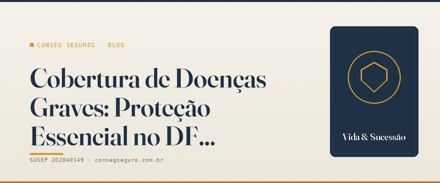 Cobertura de Doenças Graves: Proteção Essencial no DF — guia ilustrado