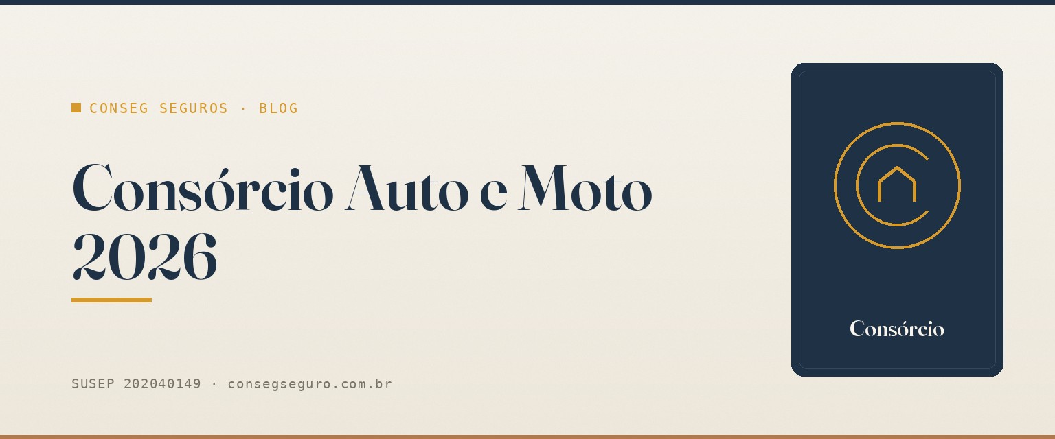 Consórcio Auto e Moto 2026: Economize e Planeje seu Veículo no DF — guia ilustrado