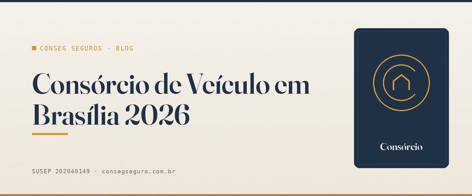 Consórcio de Veículo em Brasília 2026: 5 Estratégias Essenciais — guia ilustrado