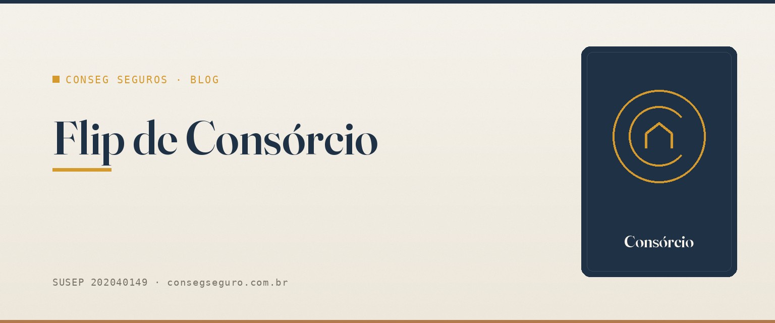 Flip de Consórcio: Como Lucrar com a Revenda de Carta Contemplada no DF — guia ilustrado