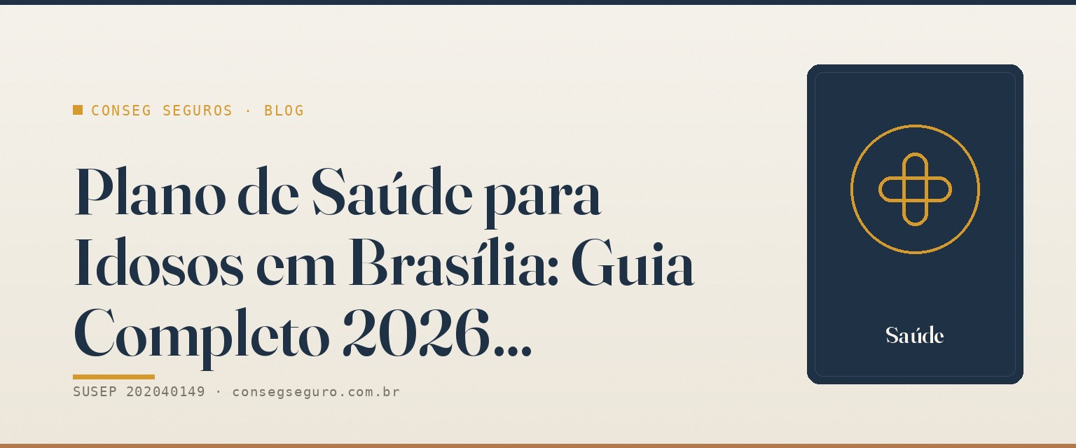 Plano de Saúde para Idosos em Brasília: Guia Completo 2026 — guia ilustrado