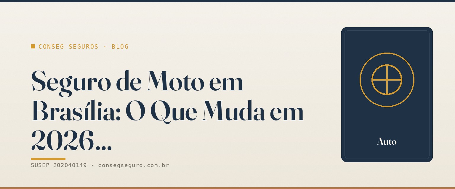 Seguro de Moto em Brasília: O Que Muda em 2026 — guia ilustrado